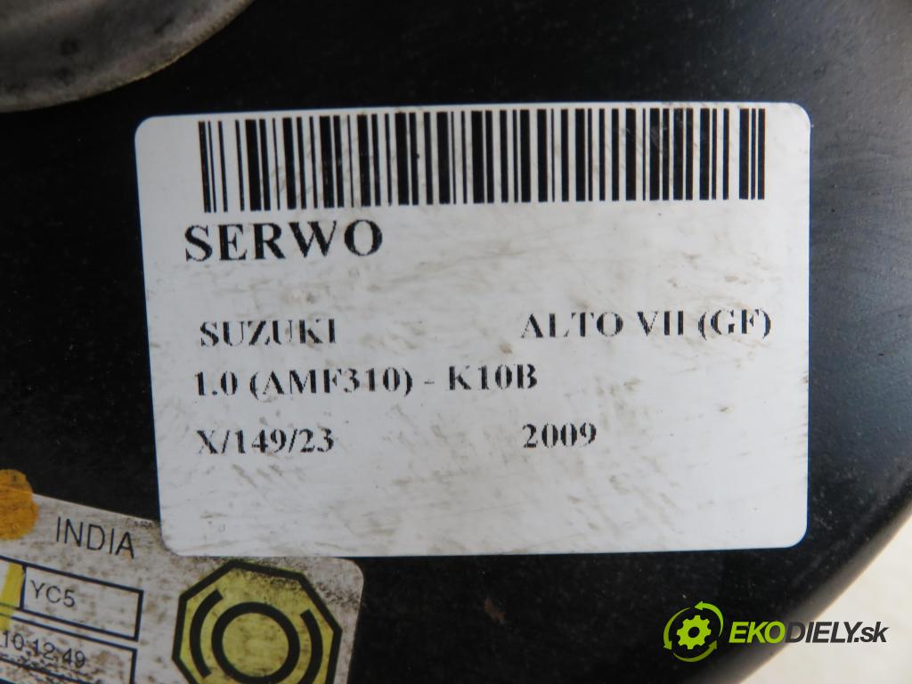 SUZUKI ALTO (GF) HB 2009 998,00 Serwa hamulca 998,00 posilovač 51000M68K50 (Servočerpadlá, pumpy řízení)