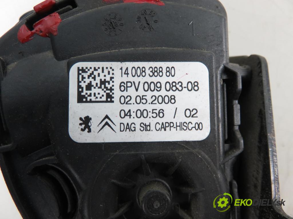 FIAT SCUDO Skrzynia (270_, 272_) FURGON 2008 1997,00 Pozostałe 1997,00 Potenciometer plynového pedálu 6PV00908308 (Pedále)