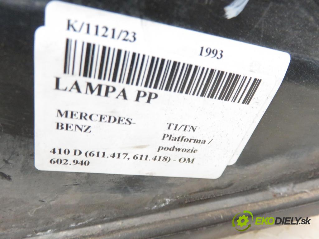 MERCEDES-BENZ T1/TN Platforma / podwozie KABINA/PLATFORMA 1993 2874,00 Lampy przednie 2874,00 Svetlo PP