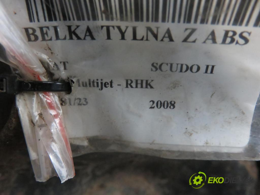 FIAT SCUDO Skrzynia (270_, 272_) FURGON 2008 88,00 2.0 D Multijet - RHK 1997,00 Výstuha zadná ABS 