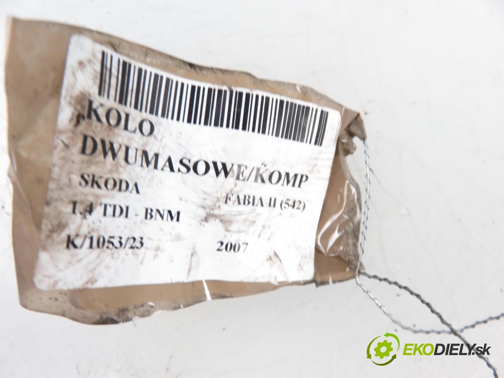 SKODA FABIA II (542) HB 2007 1422,00 Koła dwumasowe i zamachowe 1422,00 Koleso zotrvačník 601220100; 045105273D