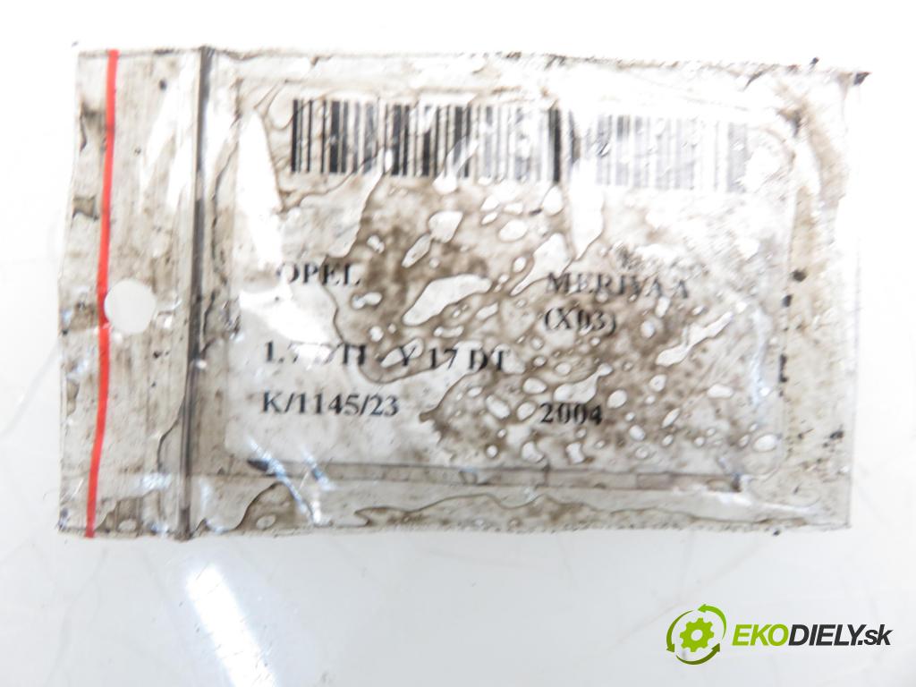 OPEL MERIVA A nadwozie wielkoprzestrzenne (MPV) (X03) MINIVAN 2004 1686,00 Wtryskiwacze 1686,00 vstrekovač TJBB01901D (Vstrekovače)