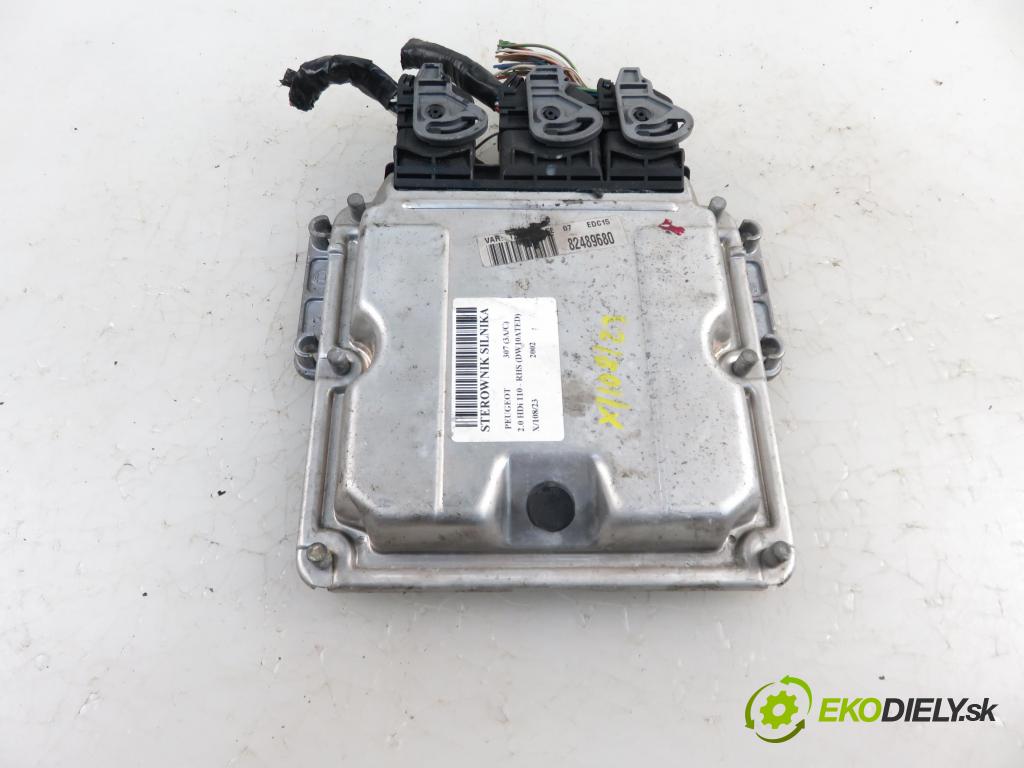 PEUGEOT 307 (3A/C) HB 2002 1997,00 Sterowniki silnika 1997,00 Riadiaca jednotka Motor 9644606180; 0281010779