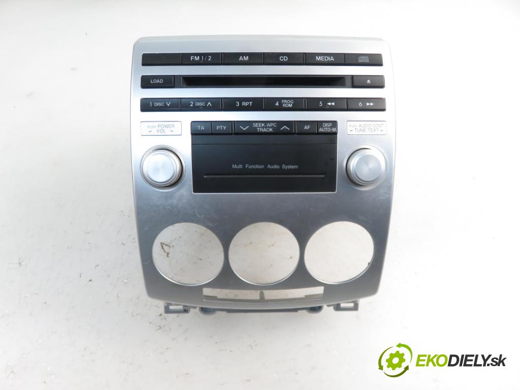 MAZDA 5 (CR19) MINIVAN 2007 1998,00 Radioodtwarzacze 1998,00 RADIO CD 14792086
