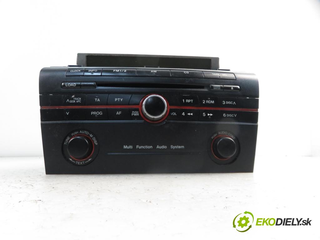 MAZDA 3 (BK) HB 2004 1560,00 Radioodtwarzacze 1560,00 RADIO CD BP4M66950A
