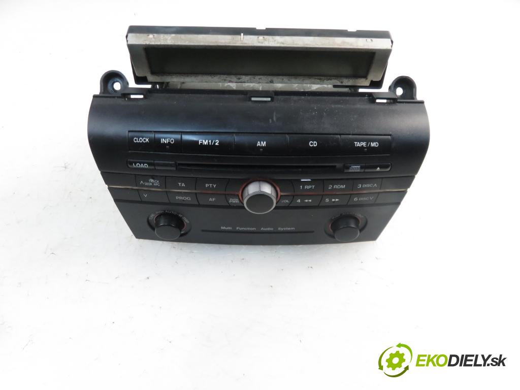 MAZDA 3 (BK) HB 2004 1560,00 Radioodtwarzacze 1560,00 RADIO CD BP4M66950A