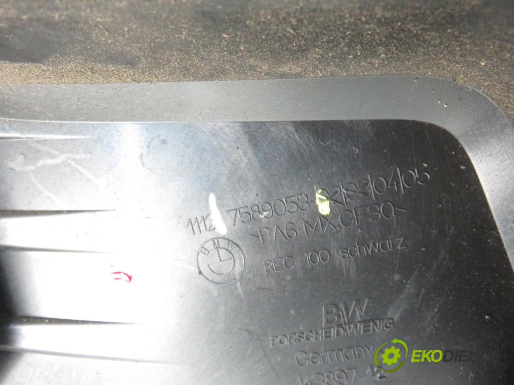 BMW X1 (E84) CROSSOVER 2014 1997,00 Górne 1997,00 kryt motora 7589053