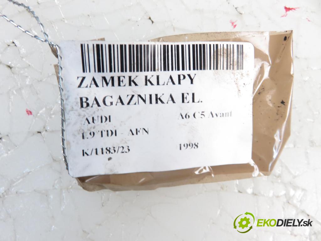 AUDI A6 Avant (4B5, C5) KOMBI 1998 1896,00 Zamki 1896,00 zámok dveří kufr MAN: 4B9827585C