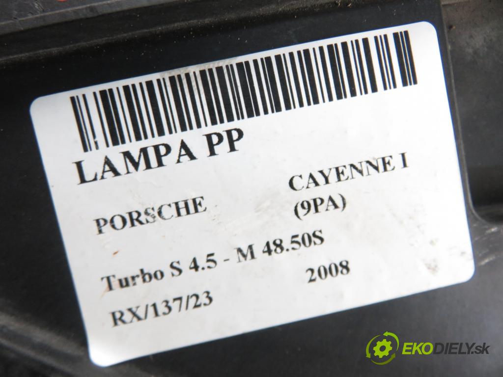 PORSCHE CAYENNE (9PA) SUV 2008 4511,00 Lampy przednie 4511,00 Svetlo PP 7L5941032K ; 1ZS00927502 ; 5DC009