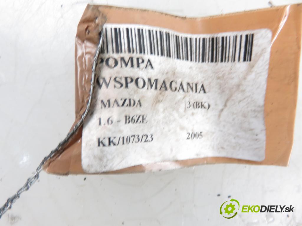 MAZDA 3 (BK) HB 2005 1598,00 Pompy wspomagania 1598,00 Pumpa servočerpadlo (Servočerpadlá, pumpy riadenia)