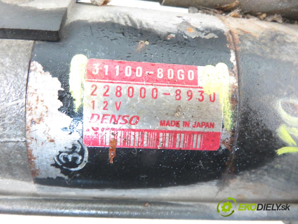 SUZUKI IGNIS (FH) HB 2001 1328,00 Rozruszniki kompletne 1328,00 Štartér 3110080G0 ; 2280008930 (Štartéry)