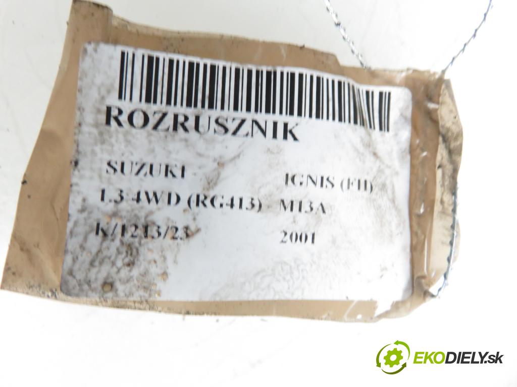 SUZUKI IGNIS (FH) HB 2001 1328,00 Rozruszniki kompletne 1328,00 Štartér 3110080G0 ; 2280008930 (Štartéry)