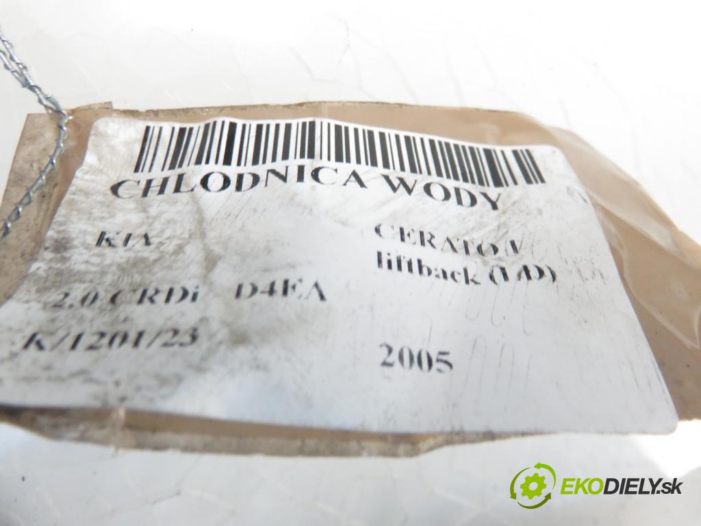 KIA CERATO I liftback (LD) HB 2005 1991,00 Chłodnice wody 1991,00 chladič vody