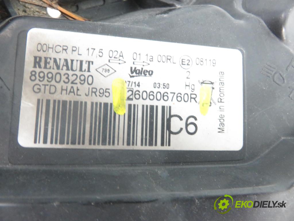 RENAULT GRAND SCENIC III (JZ0/1_) MINIVAN 2009 1397,00 Lampy przednie 1397,00 Svetlo LP 260606760R