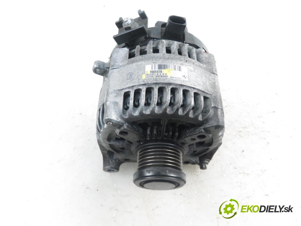 BMW X1 (E84) CROSSOVER 2014 1997,00 Alternatory kompletne 1997,00 Alternátor 7605478 ; 1042106395 (Alternátory)