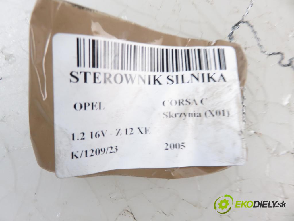 OPEL CORSA C Skrzynia (X01) HB 2005 1199,00 Sterowniki silnika 1199,00 Riadiaca jednotka Motor 24420560