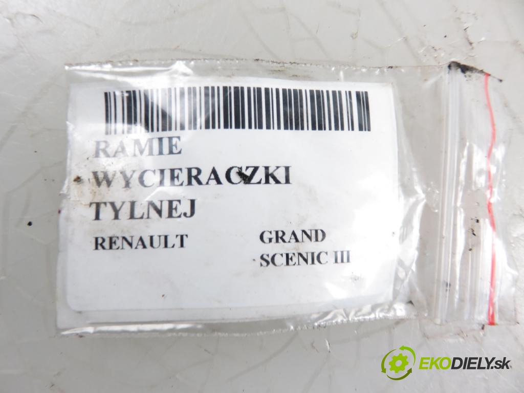RENAULT GRAND SCENIC III (JZ0/1_) MINIVAN 2009 96,00 1.4 TCe 130 - H4J 700 1397,00 RAMENO: stěrače zadní část 62777256
