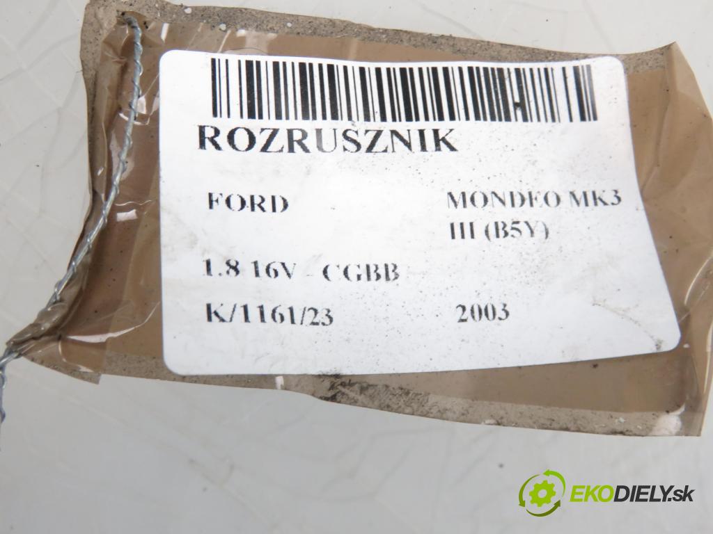 FORD MONDEO III (B5Y) LIFTBACK 2003 1798,00 Rozruszniki kompletne 1798,00 Štartér 1S7U11000AC (Štartéry)