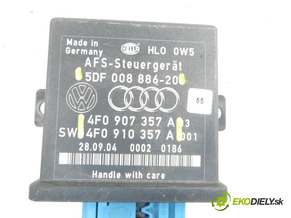 AUDI A6 (4F2, C6) SEDAN 2004 2967,00 Sterowniki świateł 2967,00 Riadiaca jednotka svetlá 4F0910357A ; 4F0907357A ; 5DF00888620