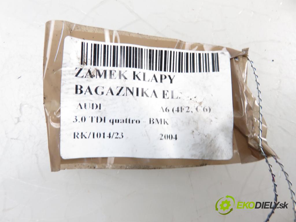 AUDI A6 (4F2, C6) SEDAN 2004 2967,00 Zamki 2967,00 zámok dveří kufr EL. 4F5827505D