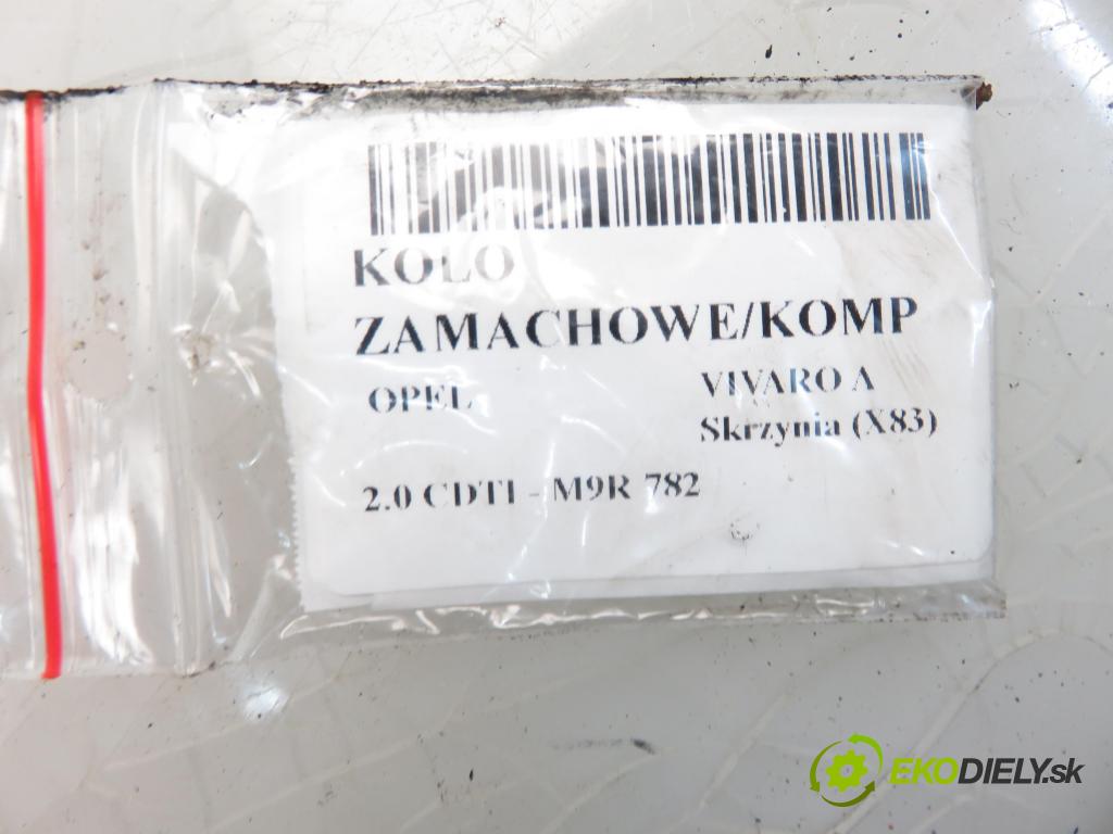 OPEL VIVARO A Skrzynia (X83) FURGON 2008 1995,00 Koła dwumasowe i zamachowe 1995,00 Koleso zotrvačník 8200900112 ; 8200828444