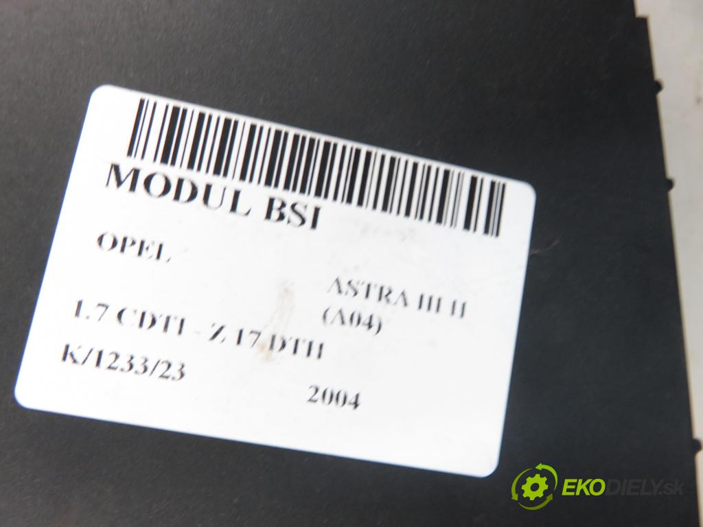 OPEL ASTRA H (A04) HB 2004 1686,00 Skrzynki bezpieczników 1686,00 MODUL BSI 13145017