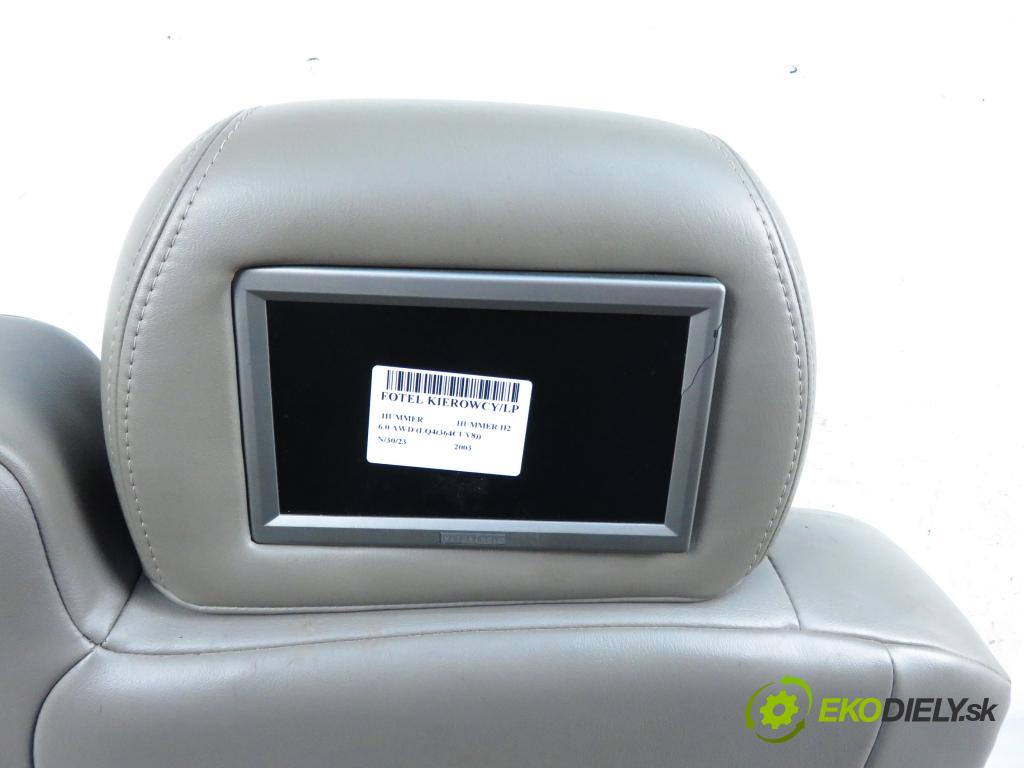 HUMMER HUMMER H2 SUV 2003 5964,00 Fotele, kanapy 5964,00 Sedadlo šoféri