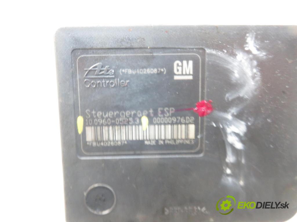 OPEL ASTRA H (A04) HB 2004 1686,00 Sterowniki ABS 1686,00 Pumpa ABS 24447835GP ; 10020601144 ; 10096005253 (Pumpy ABS)