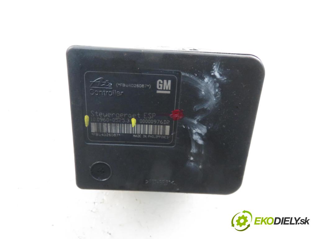 OPEL ASTRA H (A04) HB 2004 1686,00 Sterowniki ABS 1686,00 Pumpa ABS 24447835GP ; 10020601144 ; 10096005253 (Pumpy ABS)