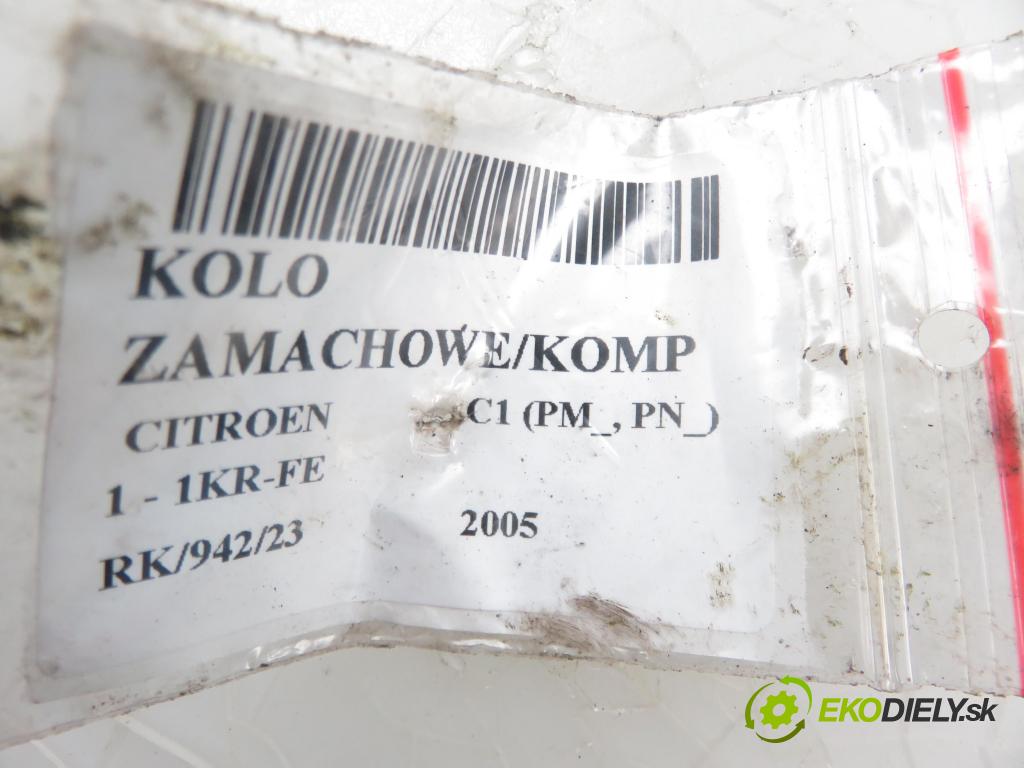 CITROEN C1 (PM_, PN_) HB 2005 998,00 Koła dwumasowe i zamachowe 998,00 Koleso zotrvačník N2002240 ; 134510Q010A