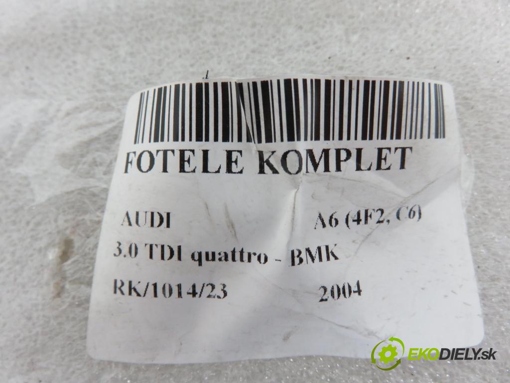 AUDI A6 (4F2, C6) SEDAN 2004 2967,00 Fotele, kanapy 2967,00 Sedadlá, sedačky 