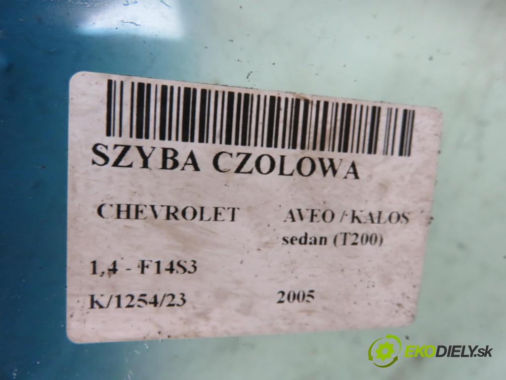 CHEVROLET AVEO / KALOS sedan (T200) SEDAN 2005 61,00 1.4 - F14S3 1399,00 okno PŘEDNÍ