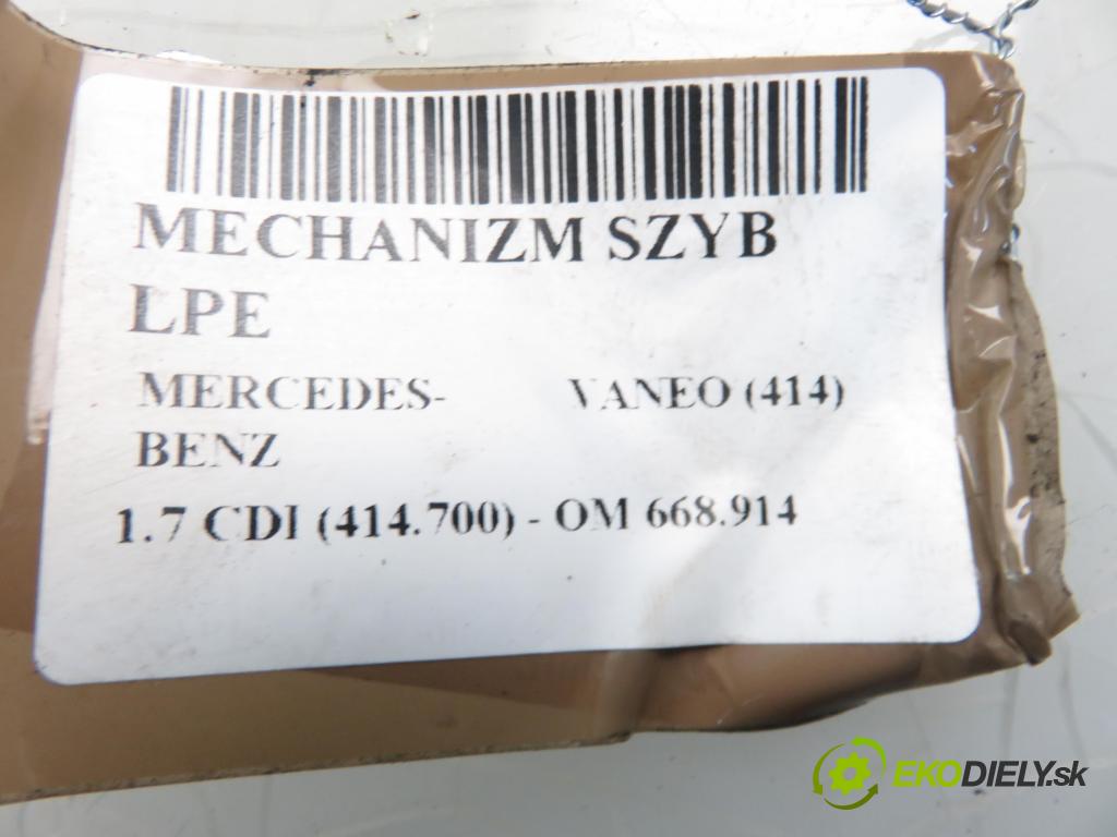 MERCEDES-BENZ VANEO (414) MINIVAN 2003 1689,00 Podnośniki szyb 1689,00 Mechanizmus okien 4147200546