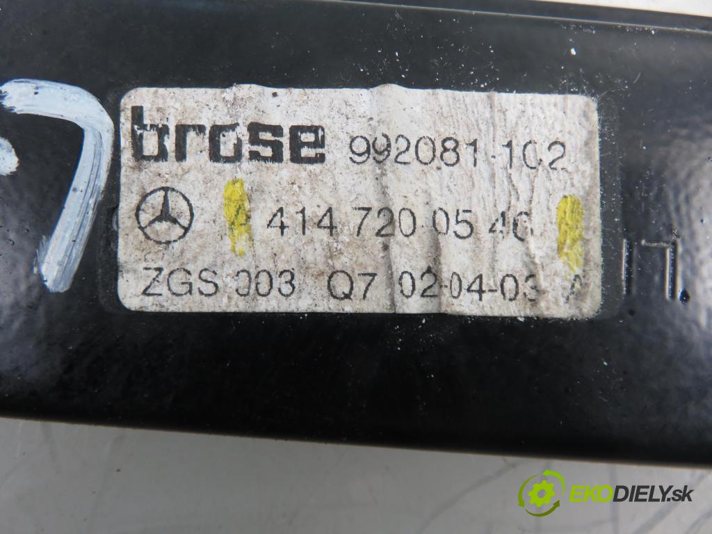 MERCEDES-BENZ VANEO (414) MINIVAN 2003 1689,00 Podnośniki szyb 1689,00 Mechanizmus okien 4147200546