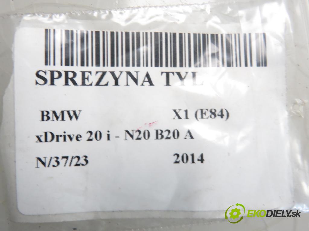 BMW X1 (E84) CROSSOVER 2014 1997,00 Sprężyny zawieszenia 1997,00 Pružina ZADNÉ: 