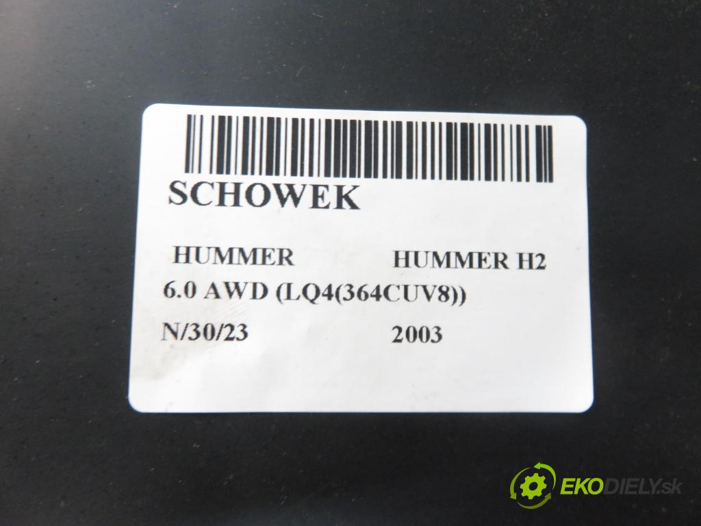 HUMMER HUMMER H2 SUV 2003 5964,00 Schowki, półki 5964,00 Priehradka, kastlík 15088306