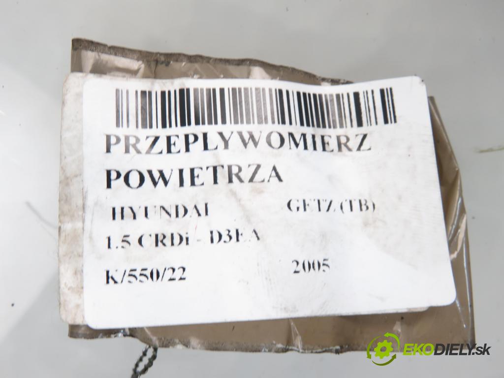 HYUNDAI GETZ (TB) HB 2005 1493,00 Przepływomierze 1493,00 váha vzduchu vzduchu F00C2G2069 ; 0281002528 ; 2816427500