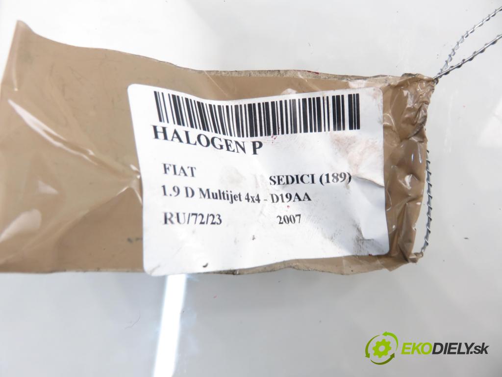 FIAT SEDICI (189_) CROSSOVER 2007 1910,00 Lampy przeciwmgielne 1910,00 hmlové svetlo, hmlovka P