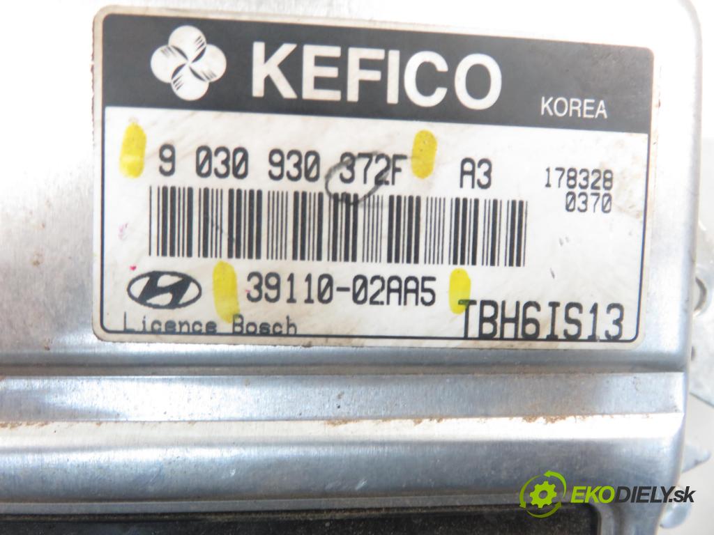 HYUNDAI GETZ (TB) HB 2007 1086,00 Sterowniki silnika 1086,00 Riadiaca jednotka Motor 3911002AA5 ; 9030930372F