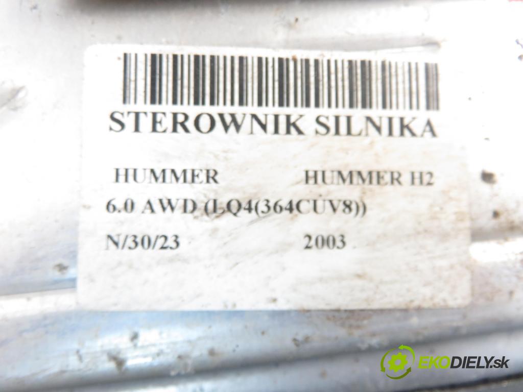 HUMMER HUMMER H2 SUV 2003 5964,00 Sterowniki silnika 5964,00 Riadiaca jednotka Motor 12576106 ; 12570558