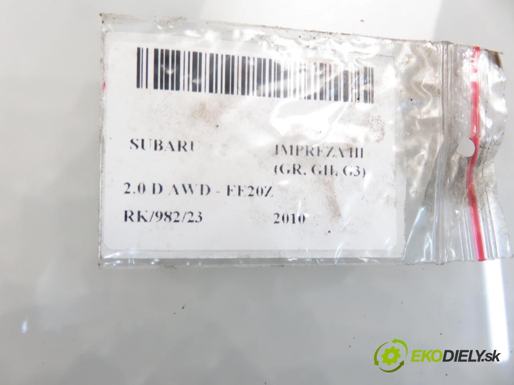SUBARU IMPREZA liftback (GR, GH, G3) HB 2010 1998,00 Wtryskiwacze 1998,00 vstrekovač 16613AA020 (Vstrekovače)