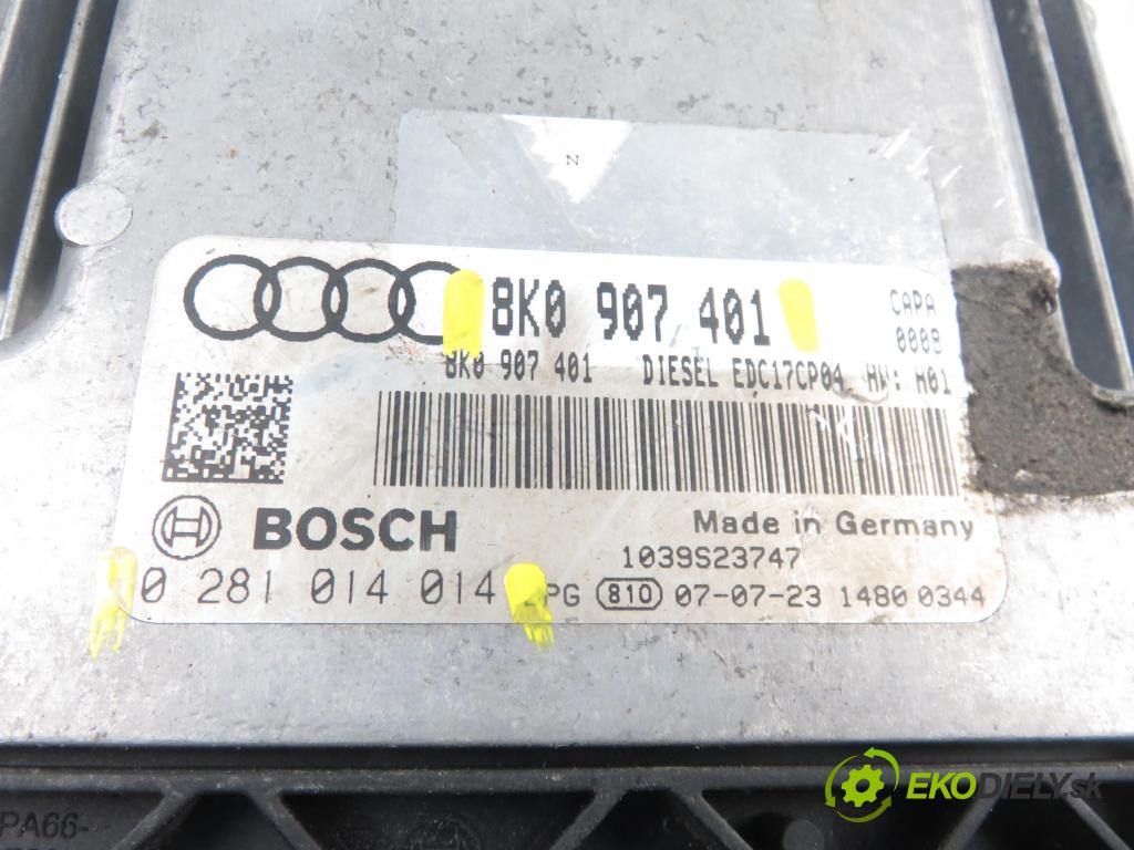 AUDI A5 (8T3) COUPE 2008 2698,00 Sterowniki silnika 2698,00 Riadiaca jednotka Motor 8K0907401 ; 0281014014