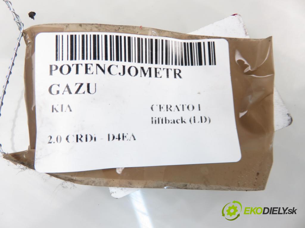 KIA CERATO I liftback (LD) HB 2005 1991,00 Pozostałe 1991,00 Potenciometer plynového pedálu 327002F200 (Pedále)