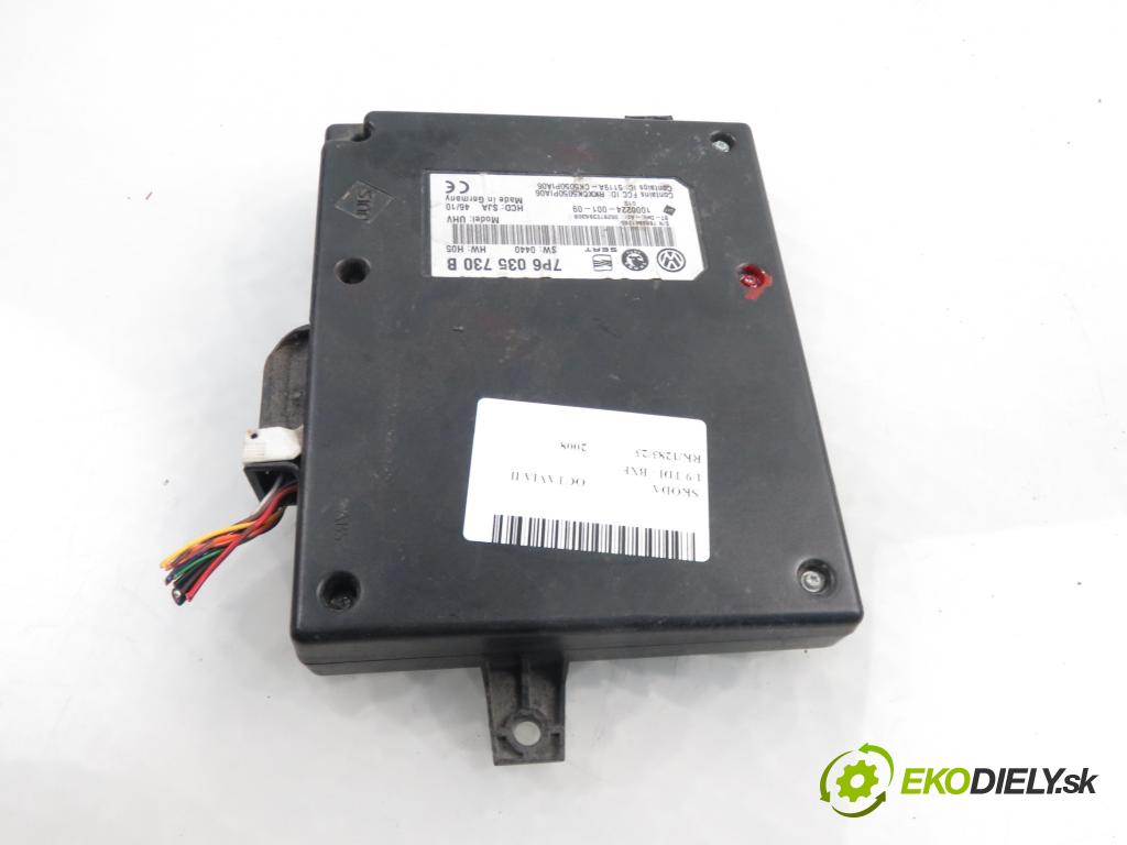 SKODA OCTAVIA II (1Z3) LIFTBACK 2008 1896,00 Pozostałe 1896,00 MODUL BLUETOOTH 7P6035730B