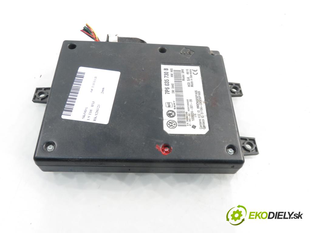 SKODA OCTAVIA II (1Z3) LIFTBACK 2008 1896,00 Pozostałe 1896,00 MODUL BLUETOOTH 7P6035730B