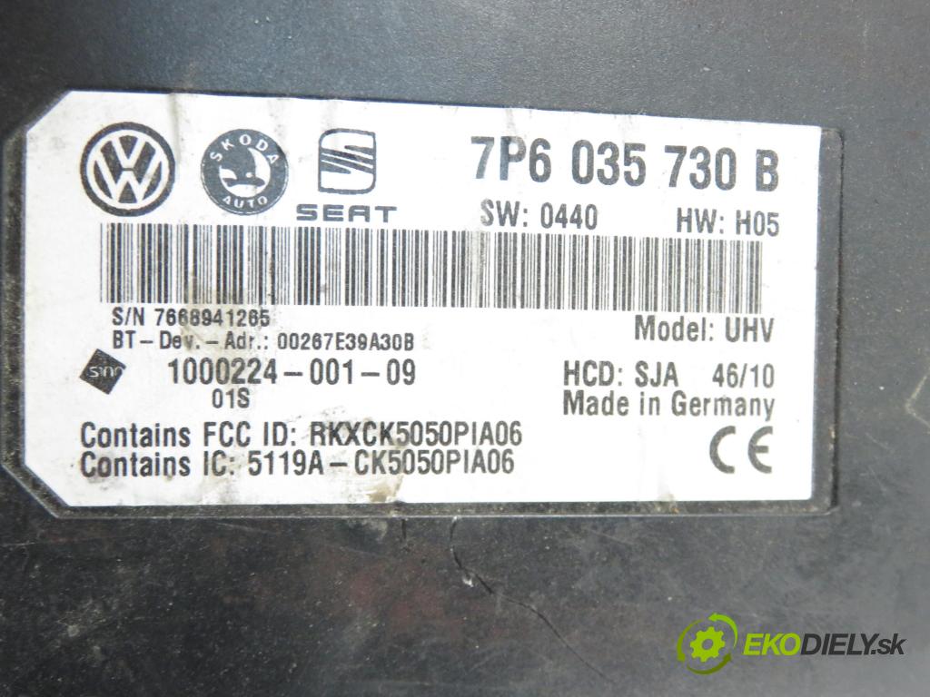 SKODA OCTAVIA II (1Z3) LIFTBACK 2008 1896,00 Pozostałe 1896,00 MODUL BLUETOOTH 7P6035730B