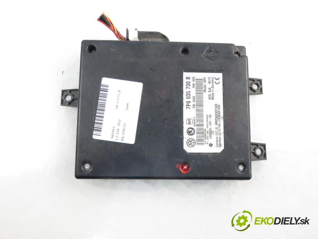 SKODA OCTAVIA II (1Z3) LIFTBACK 2008 1896,00 Pozostałe 1896,00 MODUL BLUETOOTH 7P6035730B