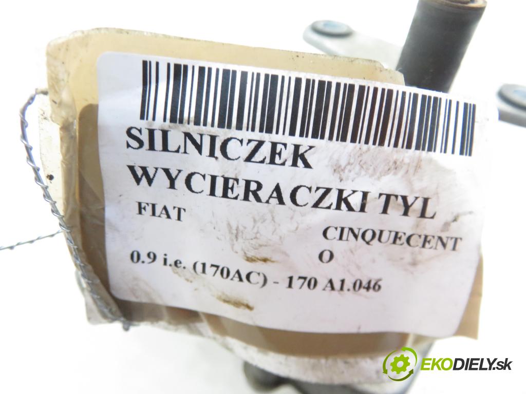 FIAT CINQUECENTO (170_) HB 1993 903,00 Silniki wycieraczek 903,00 Motorček stierače ZADNÉ: TGE419G