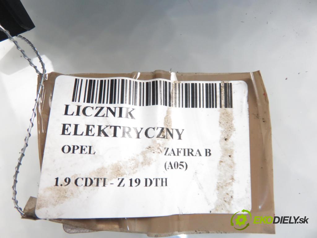 OPEL ZAFIRA B (A05) MINIVAN 2006 110,00 1.9 CDTI 150 - Z 19 DTH 1910,00 Prístrojovka elektrický 13230576