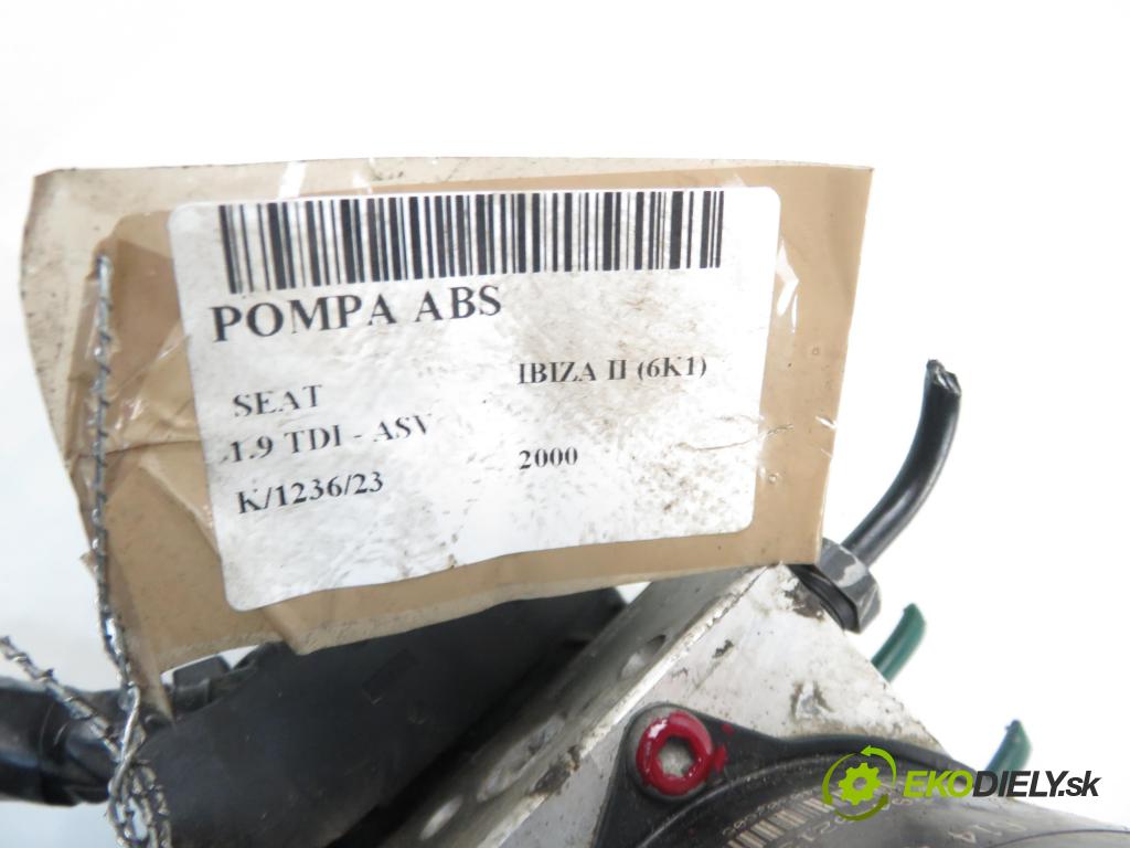 SEAT IBIZA II (6K1) HB 2000 1896,00 Sterowniki ABS 1896,00 Pumpa ABS 1J0614417A ; 1J0907379AF ; 10020402134 (Pumpy ABS)